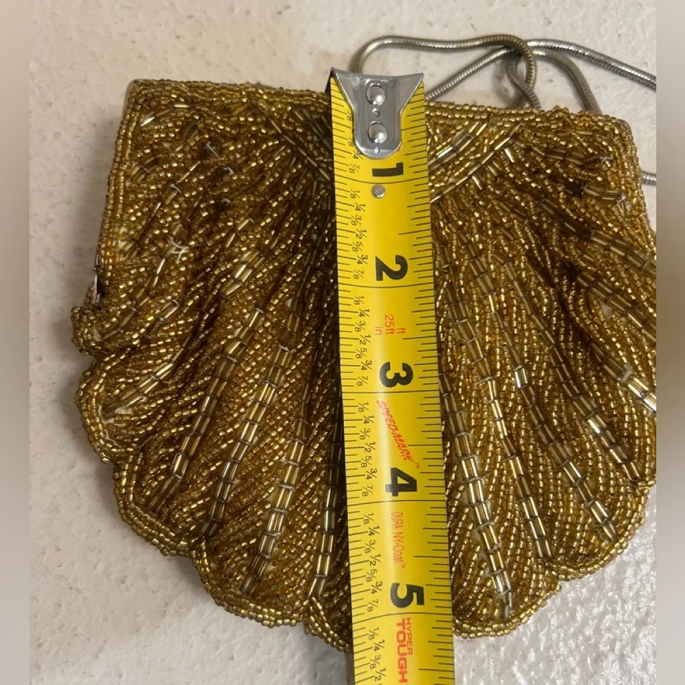 N/A gold beaded